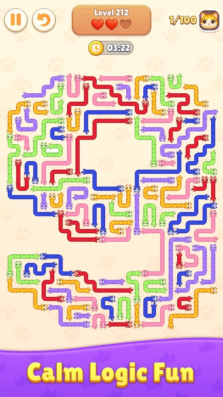 Cat Out Puzzle — wizualizacja 2